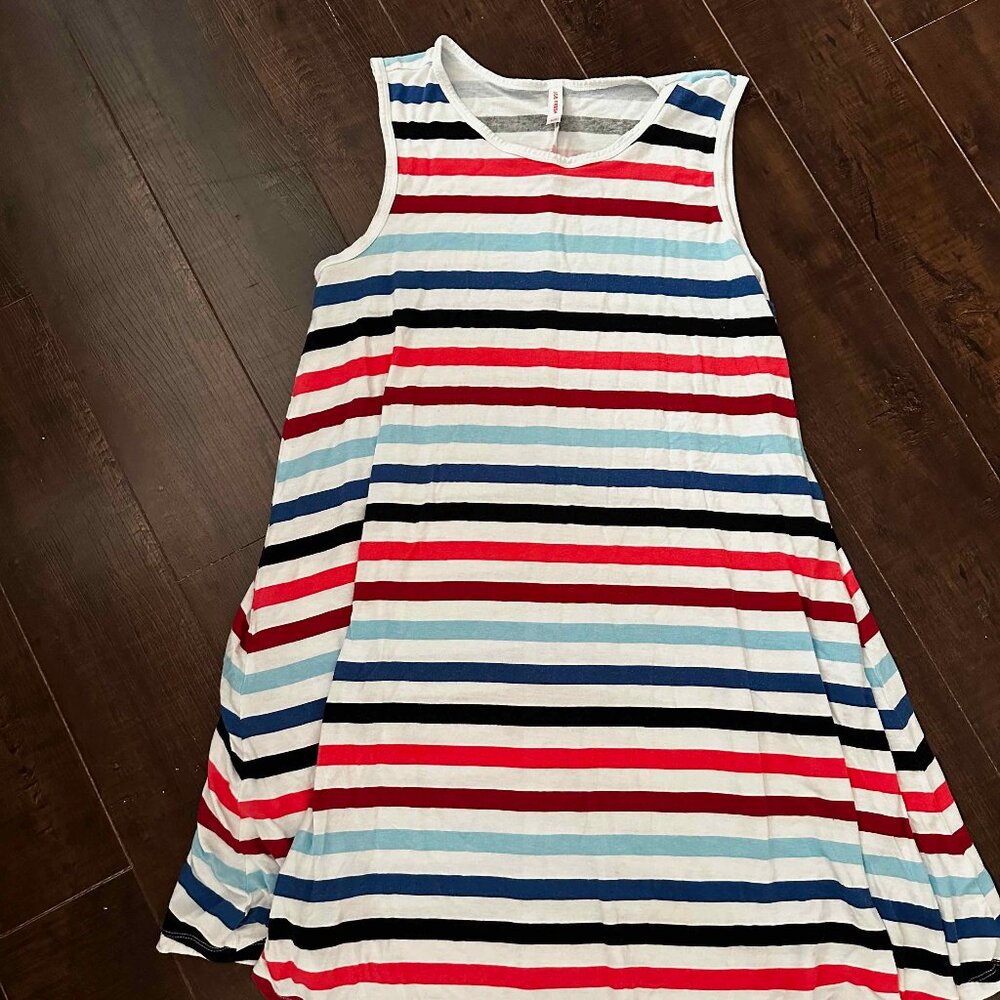 Joe Fresh Stripes Summer Dress SMALL